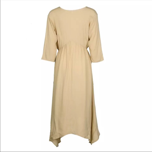 Mustard Yellow Boho Dress - Picture 6 of 6